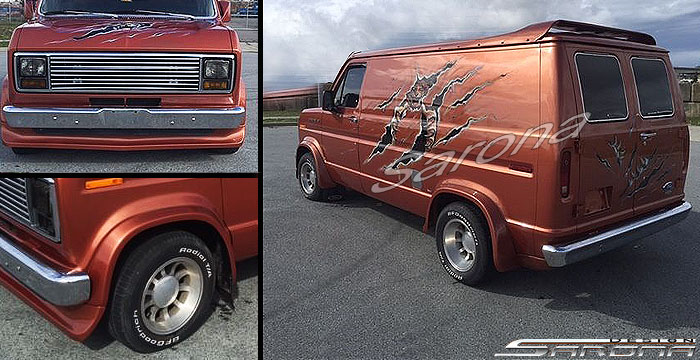 Custom Ford Econoline Van  All Styles Body Kit (1975 - 1991) - $1180.00 (Part #FD-029-KT)